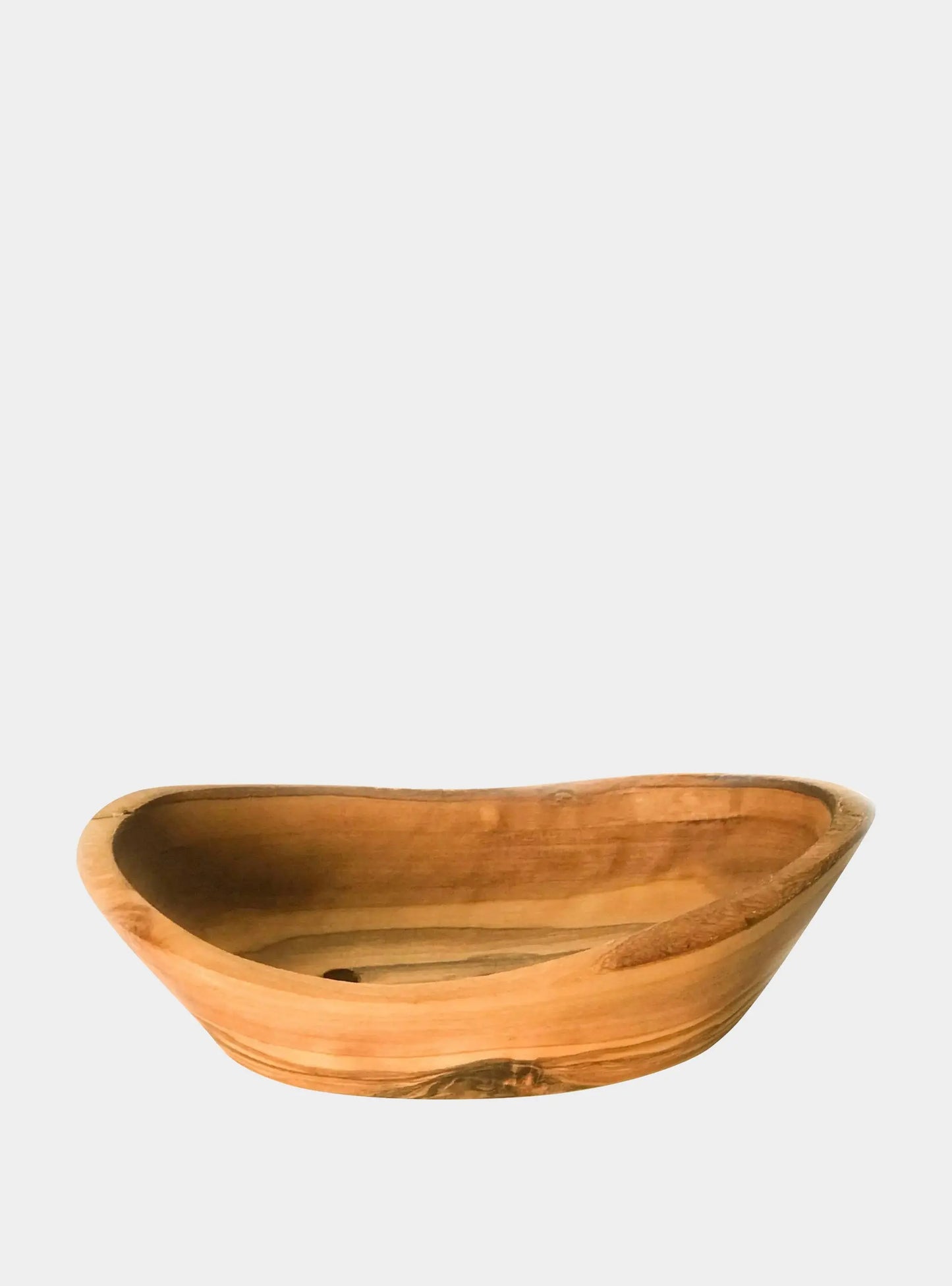 Soap Dish - Olive Wood Bath Shape Eco Bath London