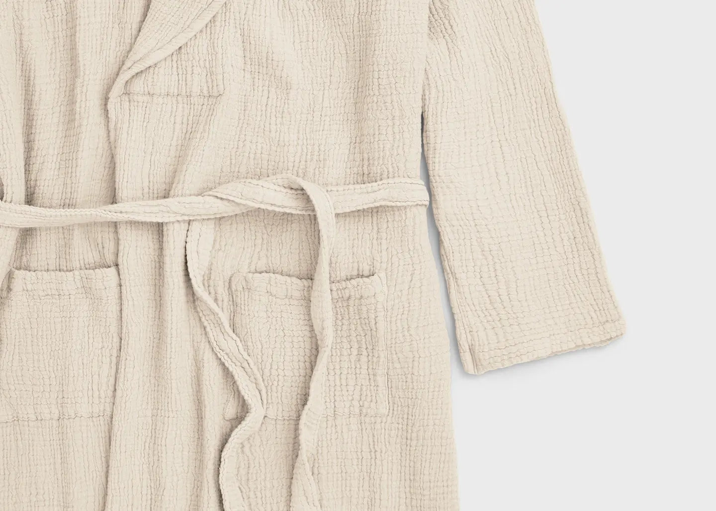 Soft Oat Soft Muslin Robe Simba