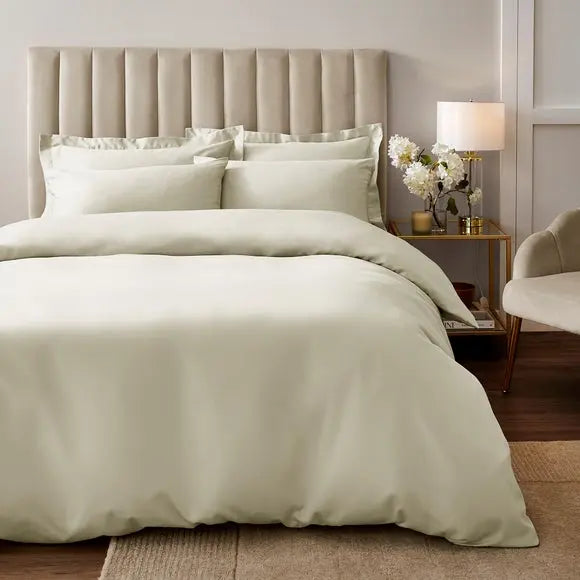 Soft & Silky Duvet Cover and Pillowcase Set Dunelm