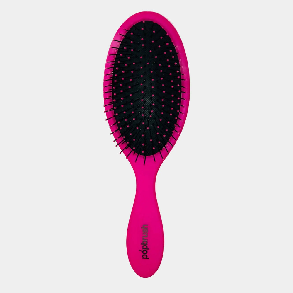 Soho Pink Popbrush Ultimate Soft Bristle Hair Brush Popmask