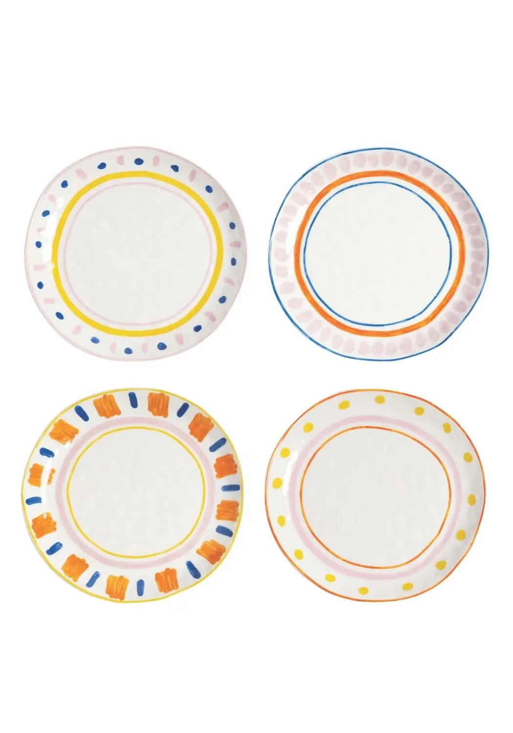 Soleil Dessert Plate Set of 4 Casa by Josephine Jenno