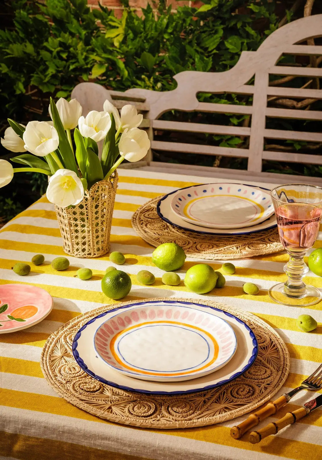 Soleil Dessert Plate Set of 4 Casa by Josephine Jenno