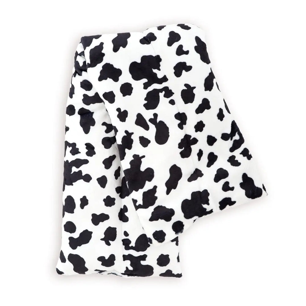 Soothing Body Wrap Wheat Bag Infused with Lavender Oil - Cow Print SMUG