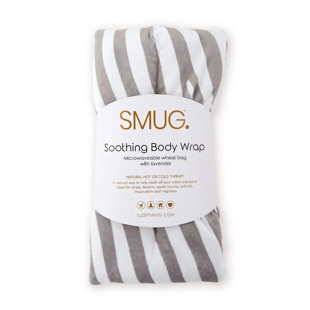 Soothing Body Wrap Wheat Bag Infused with Lavender Oil - Zebra Print SMUG