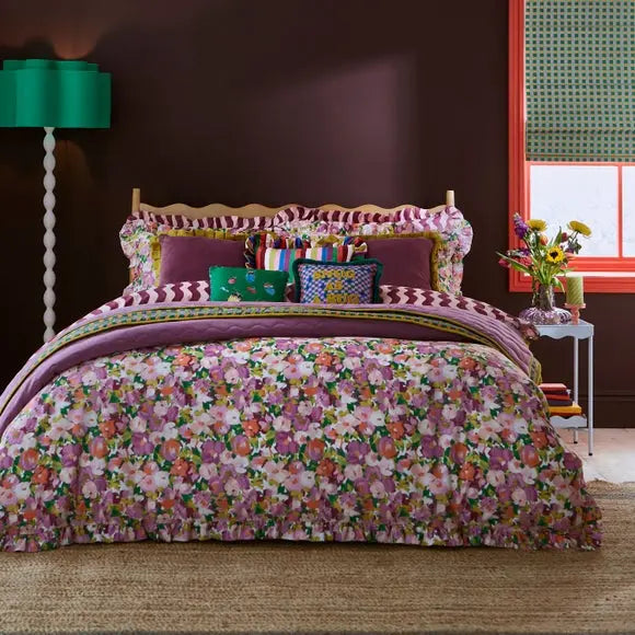 Sophie Robinson Bountiful Bloom Duvet Cover & Pillowcase Set Dunelm