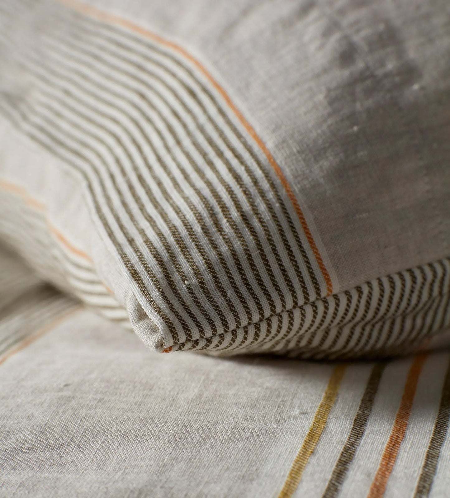 Sophie Stripe 100% Linen Pillowcase The Secret Linen Store