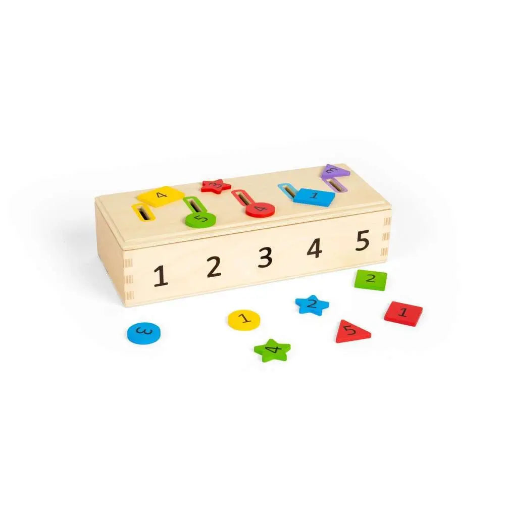 Sorter Box - Wooden Toy Toby Tiger