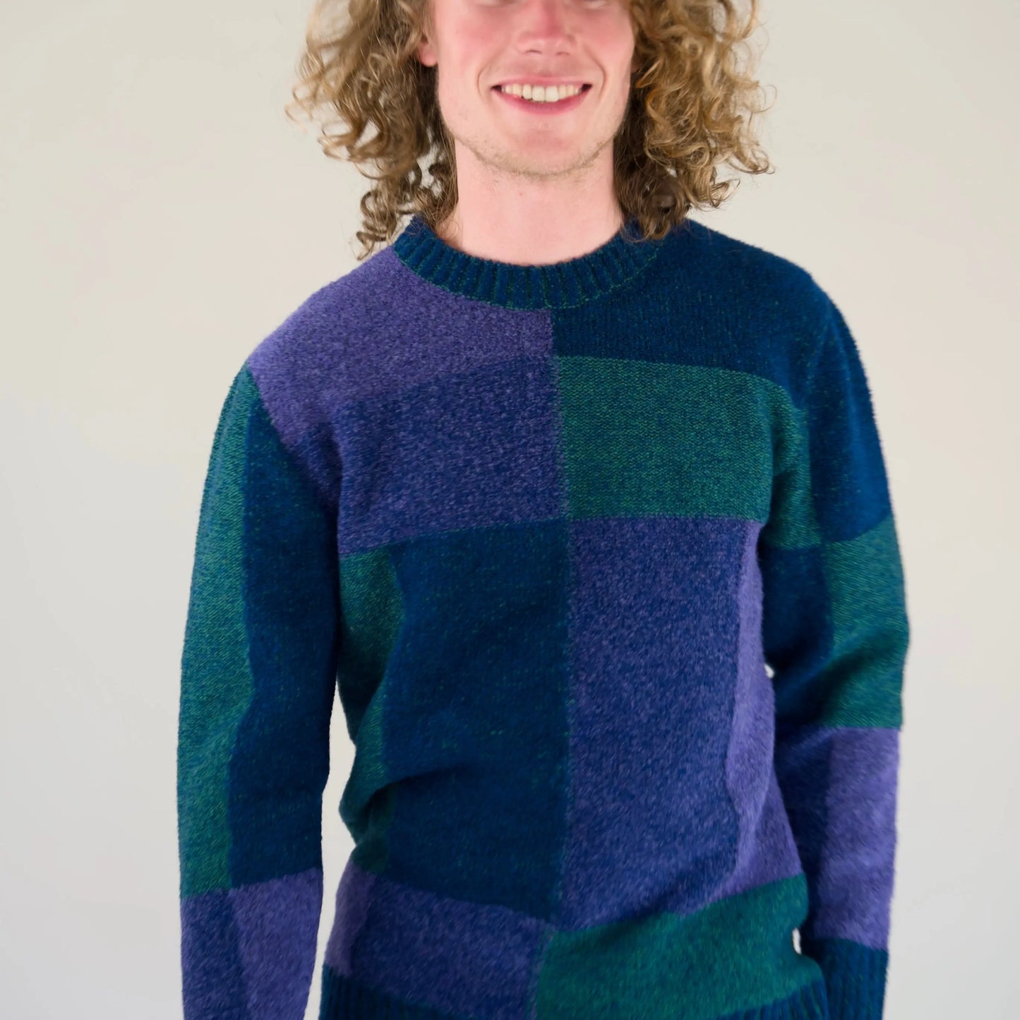 Soufflé - Carnaby - Peacock Mens Jumper Origin Knitwear