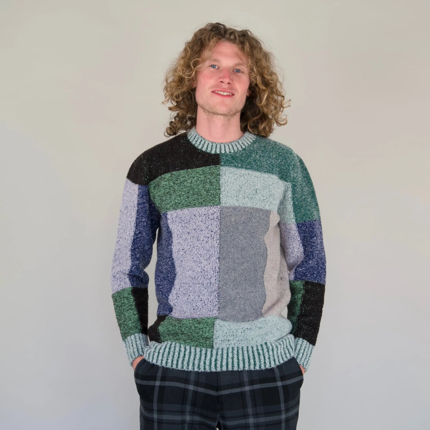 Soufflé - Carnaby - Space Mens Jumper Origin Knitwear
