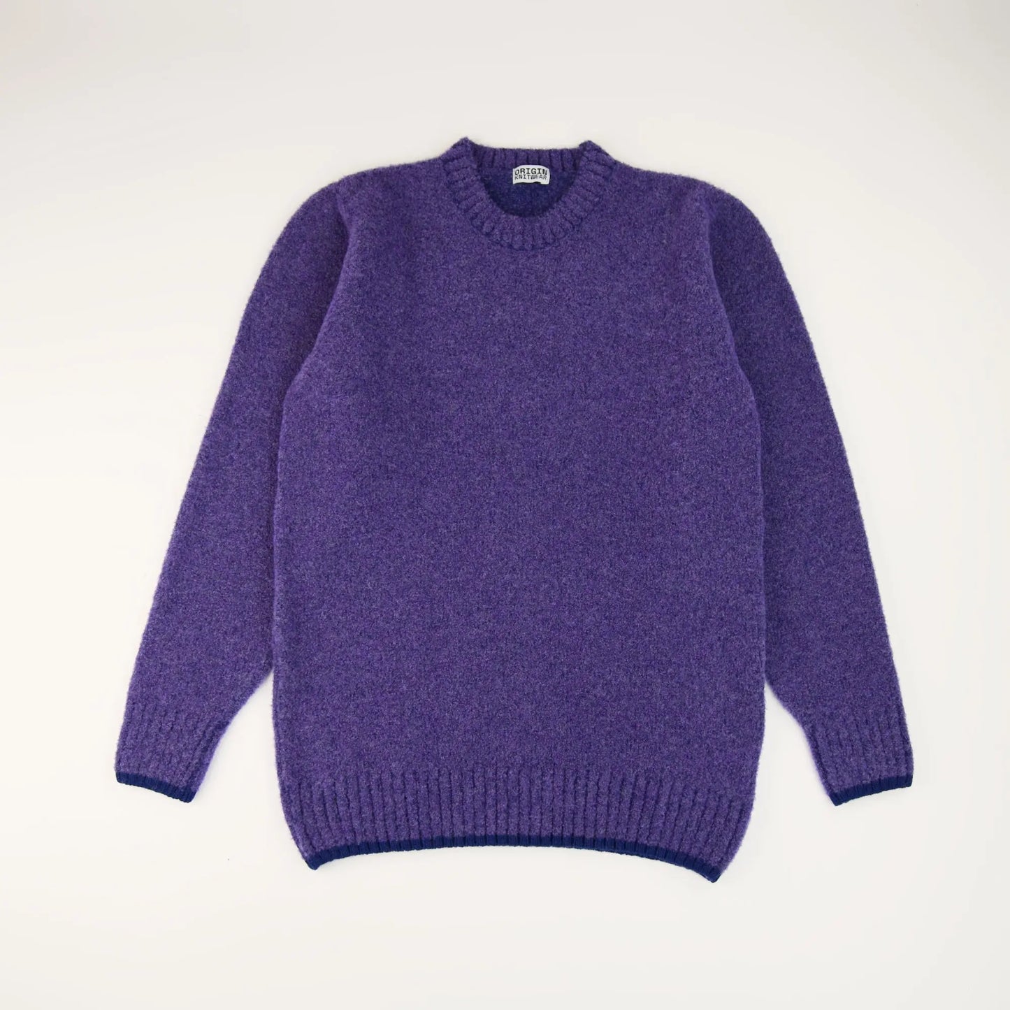 Soufflé - Piccadilly - Purple Mens Jumper Origin Knitwear