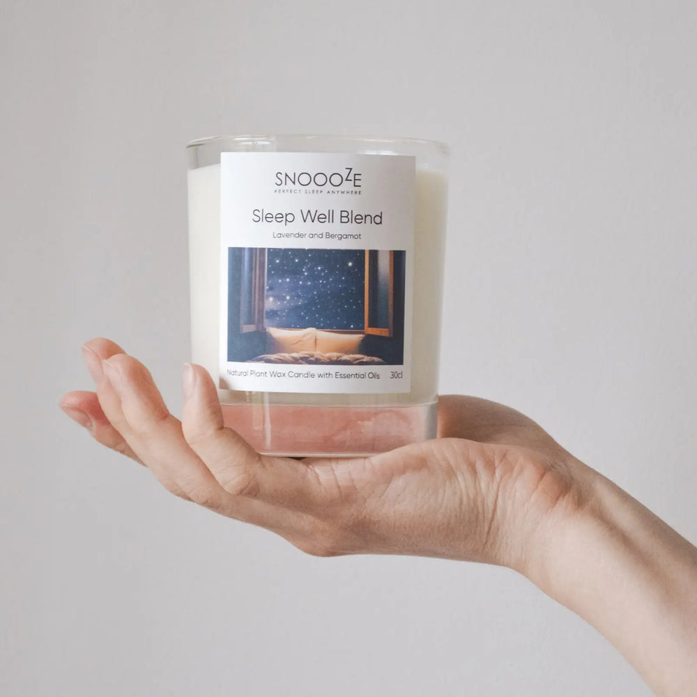 Soy Candle With  Essential Oils, Sleep Well Blend,  XXL Size Snooozeworld