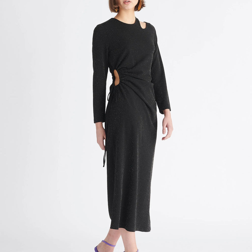 Sparkly Cut Out Dress Paisie
