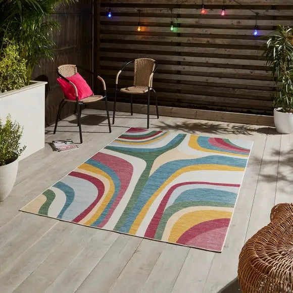 Spectrum E9333 Indoor Outdoor Rug Dunelm