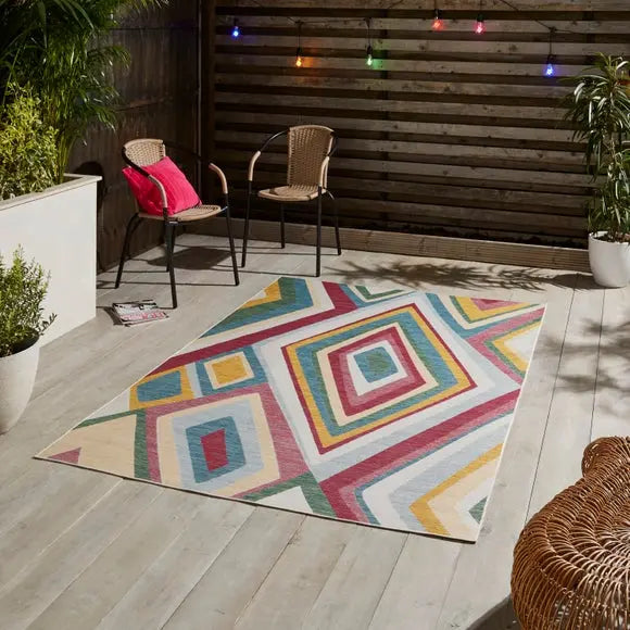 Spectrum E9335 Indoor Outdoor Rug Dunelm