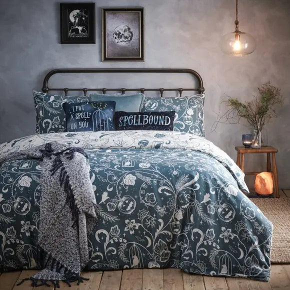 Spellbound 100% Cotton Duvet Cover and Pillowcase Set Dunelm