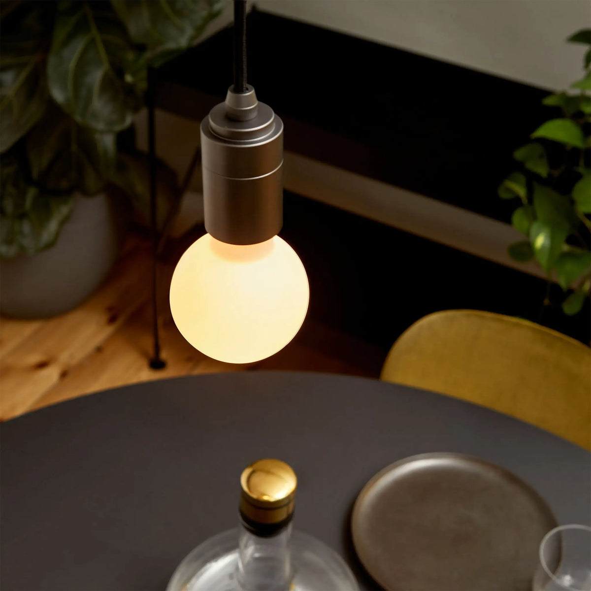 Sphere II Pendant Light in Graphite Tala