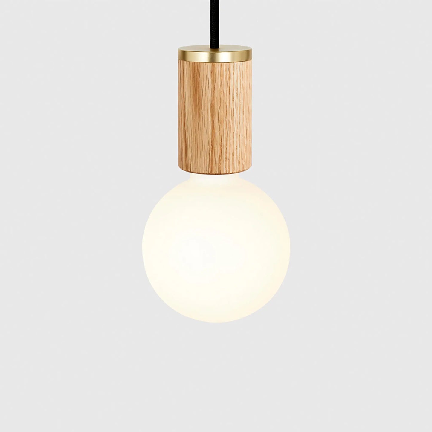 Sphere III Pendant Light in Oak Tala