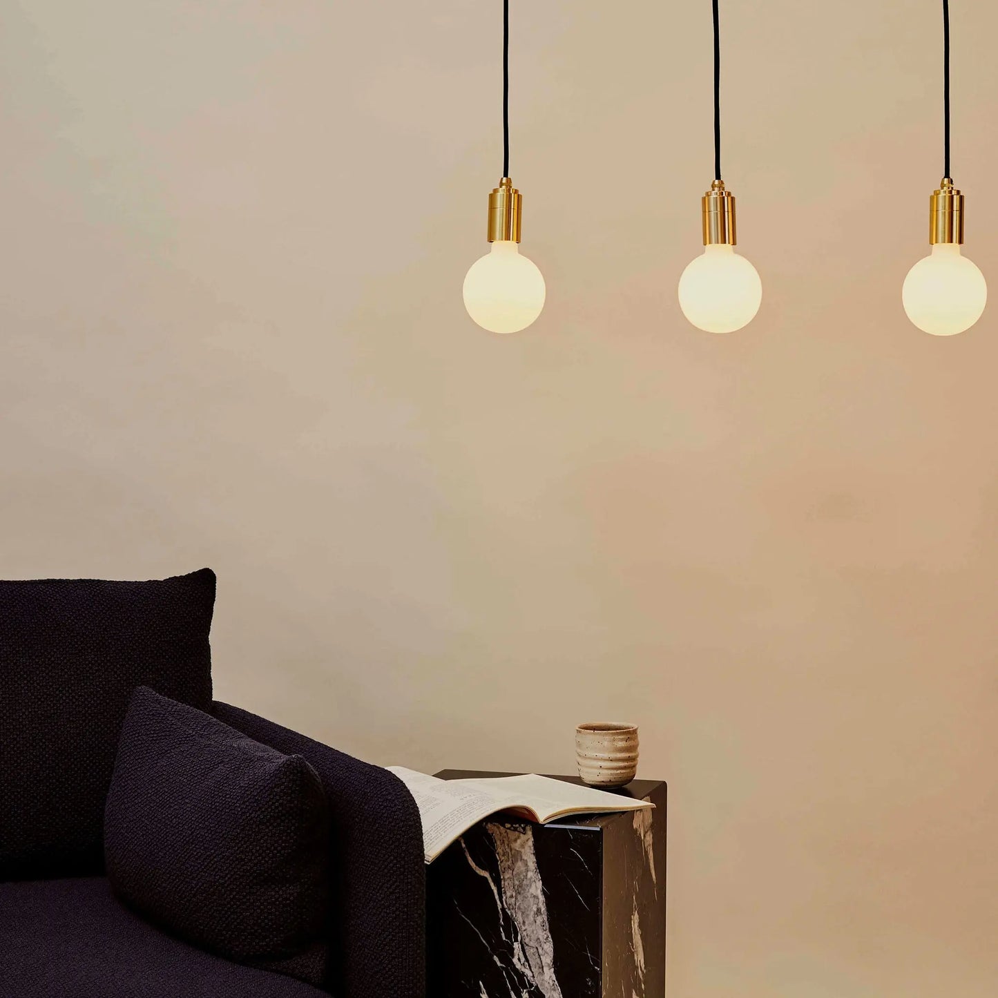 Sphere III Pendant Light in Oak Tala