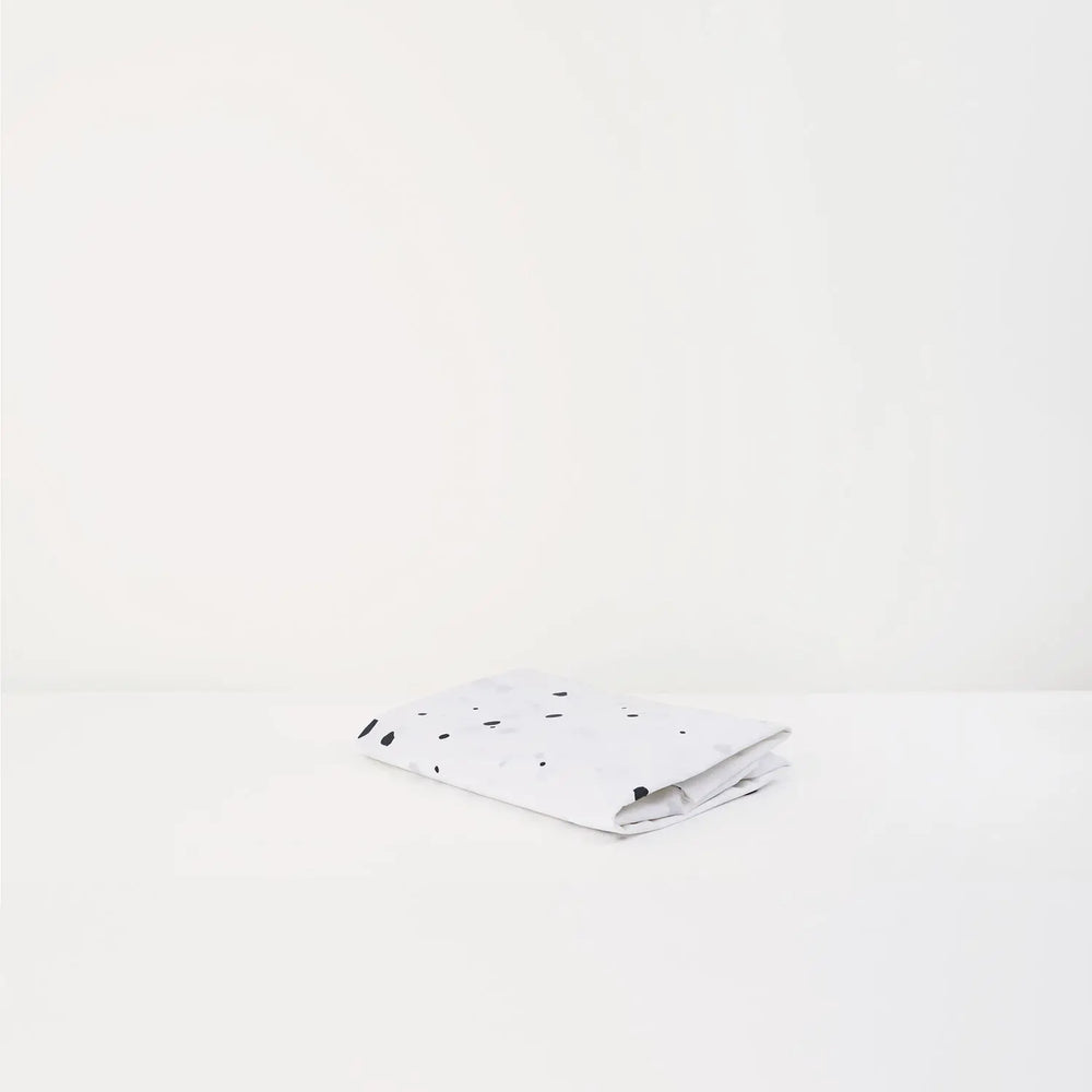 Spotty Tencel Cotton Fitted Sheet Undercover Living