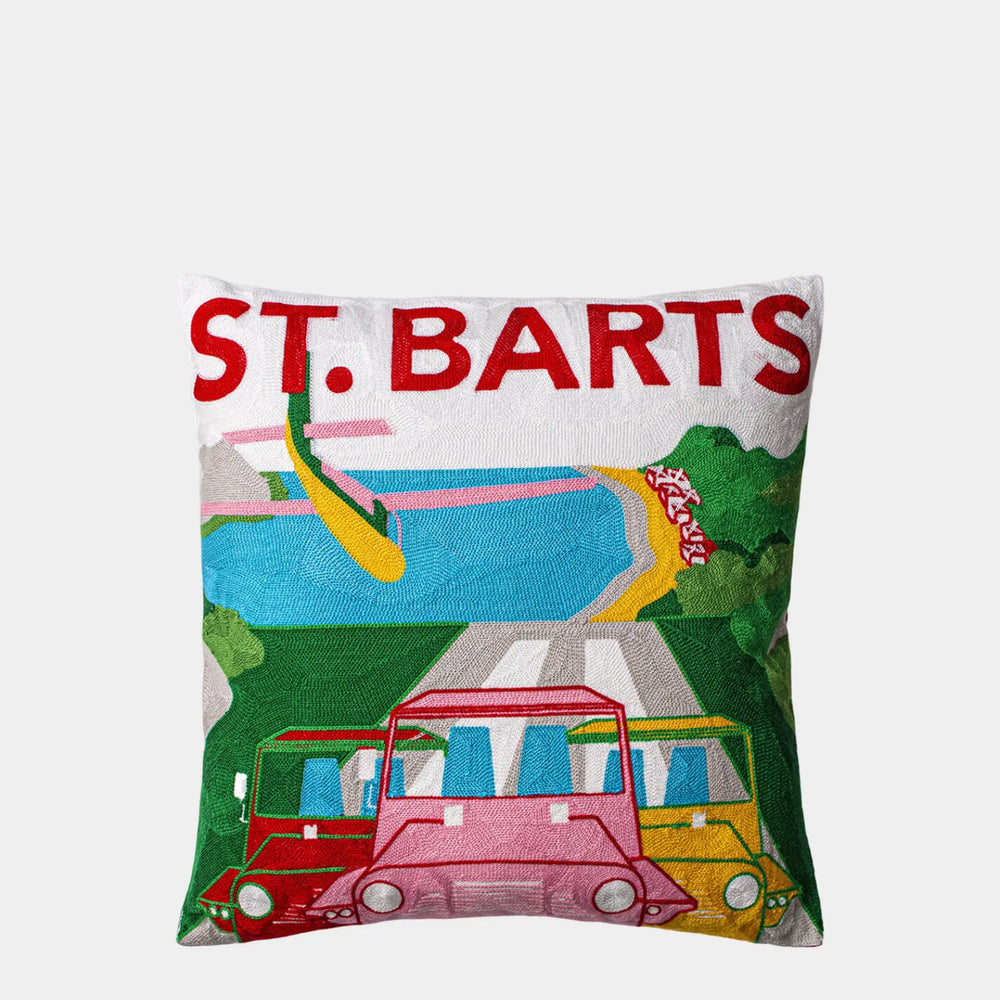 St. Barts Needlepoint Cushion The Pillow Drop