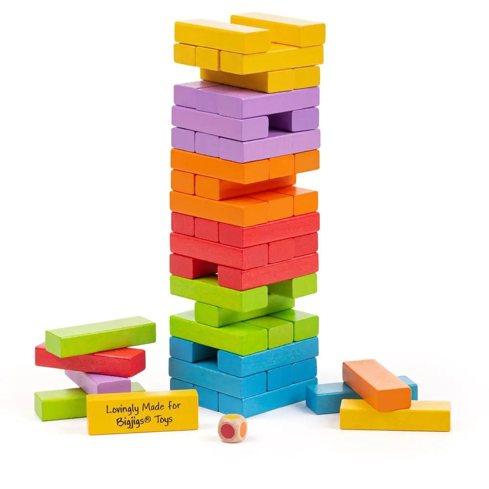 Stacking Tower Game Toby Tiger
