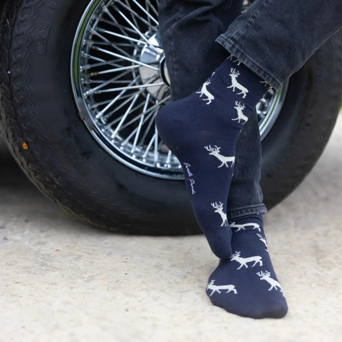 Stag Bamboo Socks Swole Panda