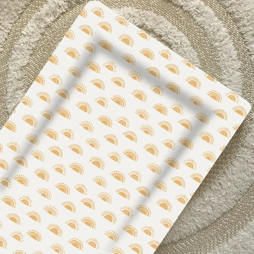 Standard Changing Mat - Boho Sunset Print Bobbin and Bumble