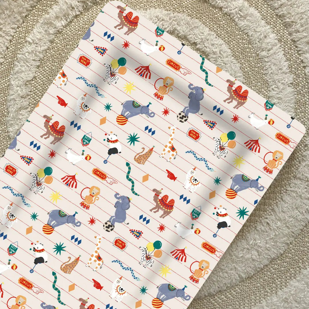 Standard Changing Mat - Circus Bobbin and Bumble