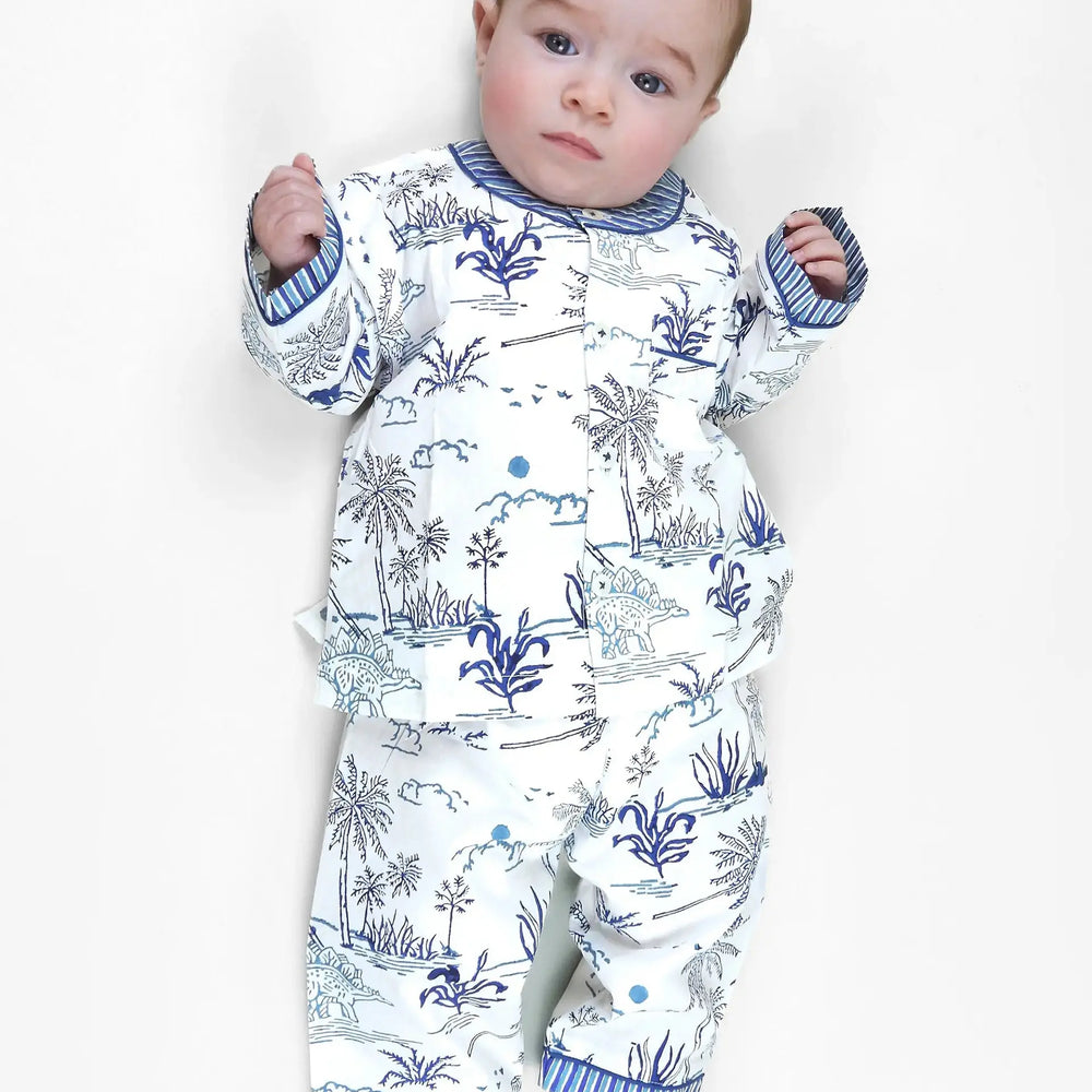 Stego's Moonlit Meander Baby Pyjama Trouser Set Kutti Lulu
