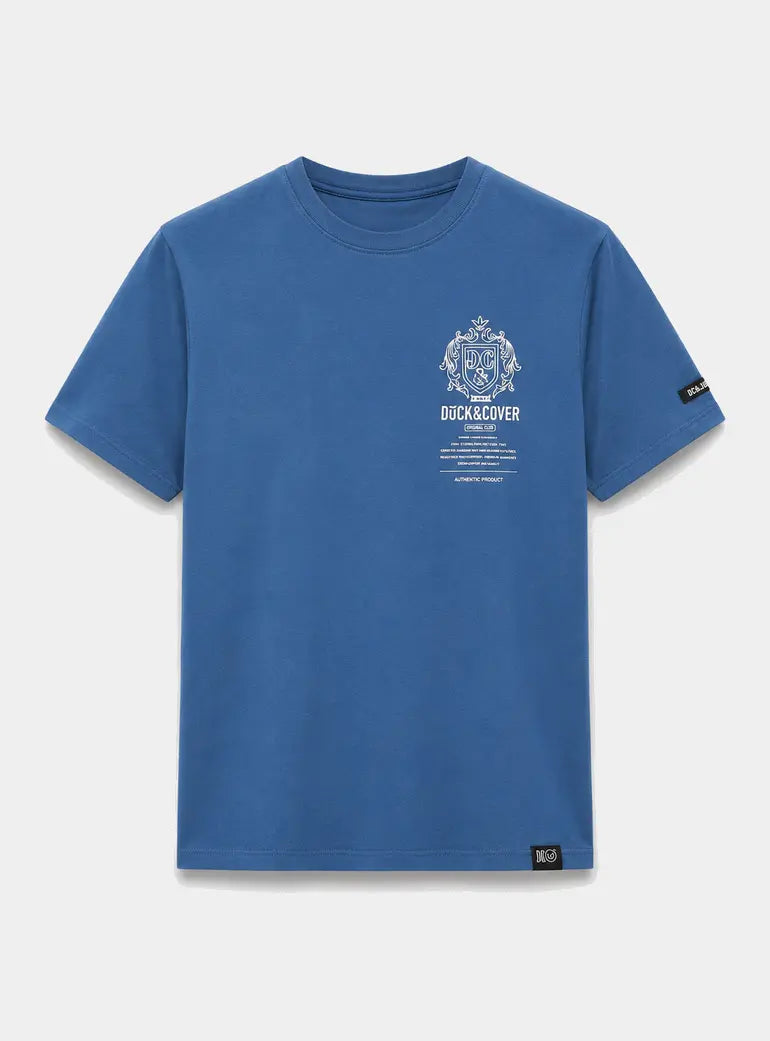 Stoneham T-Shirt Denim Blue Duck and Cover