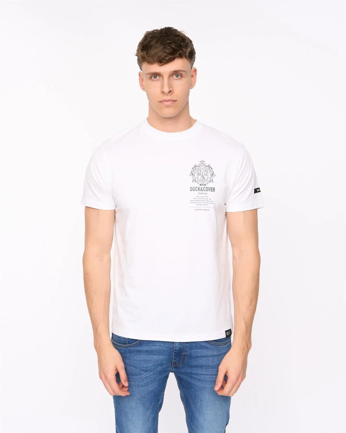 Stoneham T-Shirt White Duck and Cover