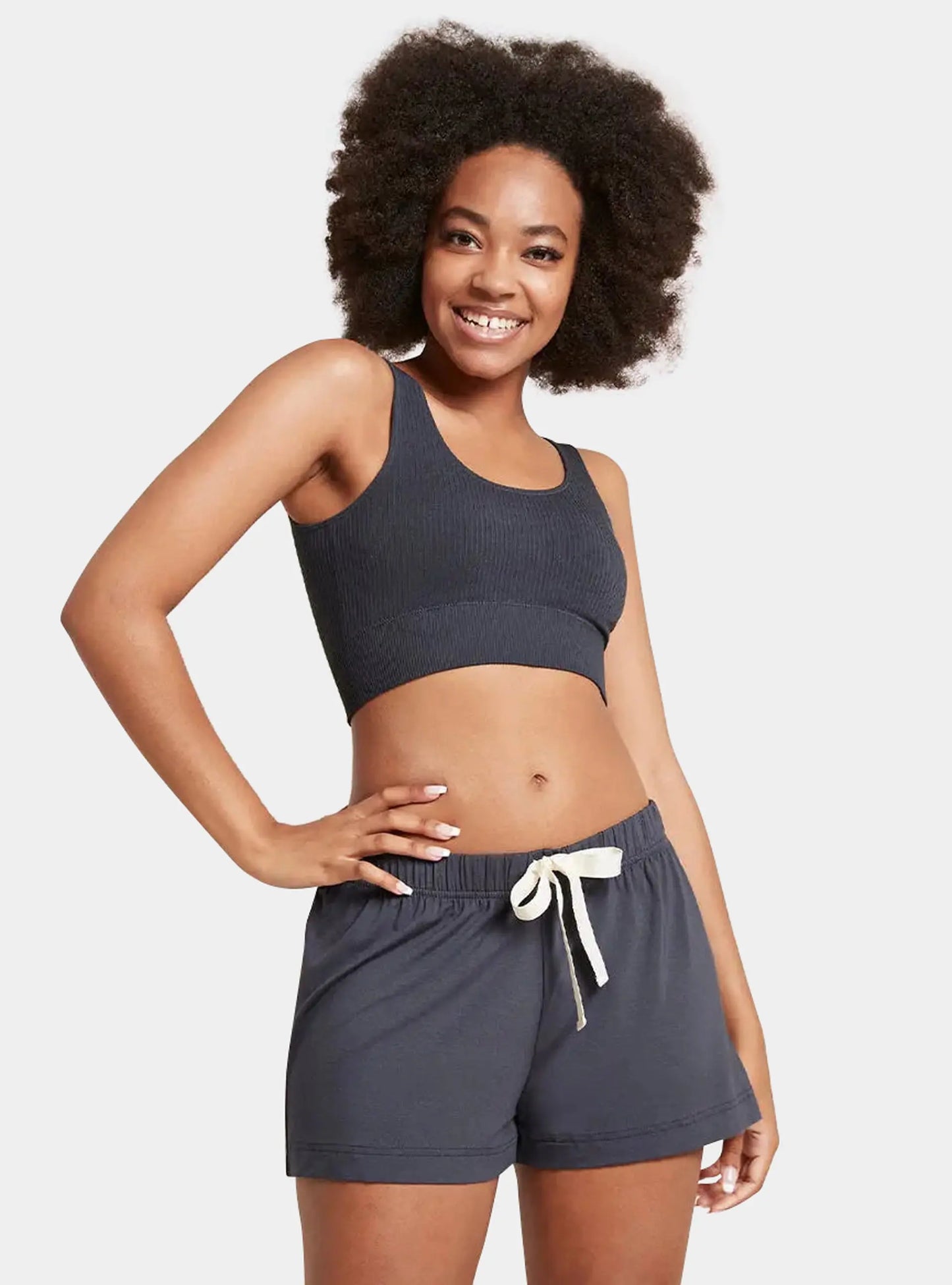 Storm Ribbed Seamless Bra Boody