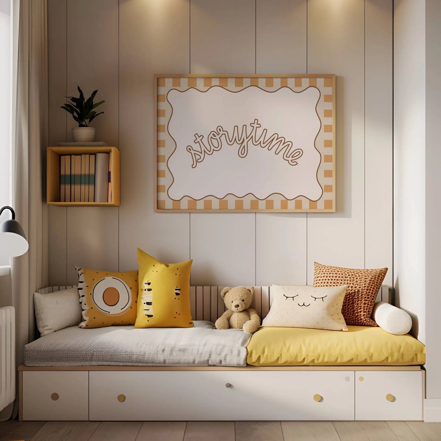Storytime - Checkerboard Edition - Print Autumns Corner