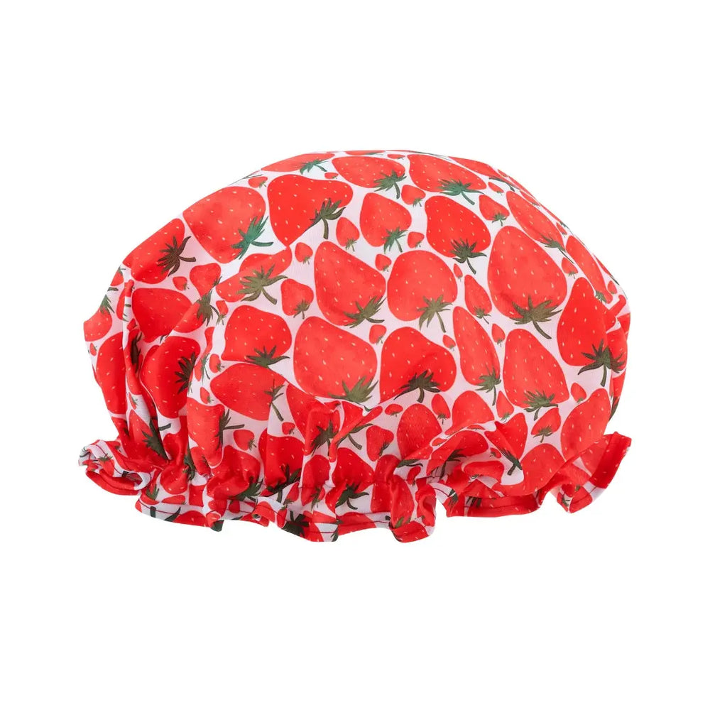 Strawberry Shower Cap SMUG