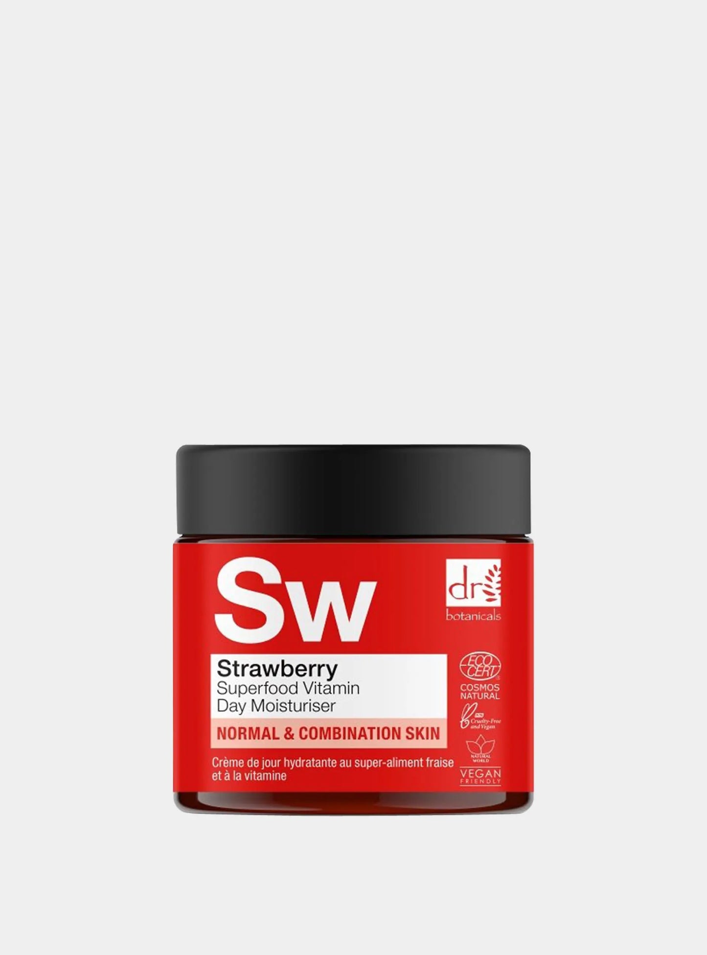 Strawberry Superfood Vitamin C Day Moisturiser 60ml Dr Botanicals