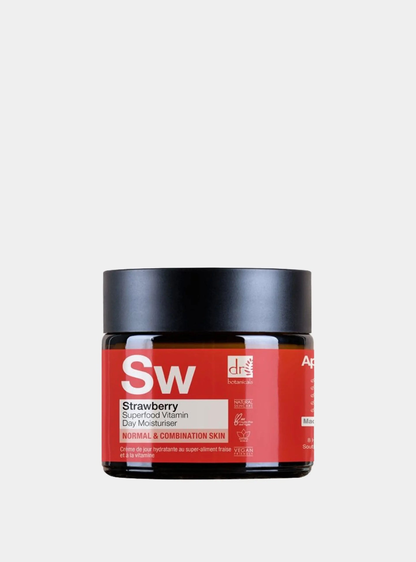 Strawberry Superfood Vitamin C Day Moisturiser 60ml Dr Botanicals