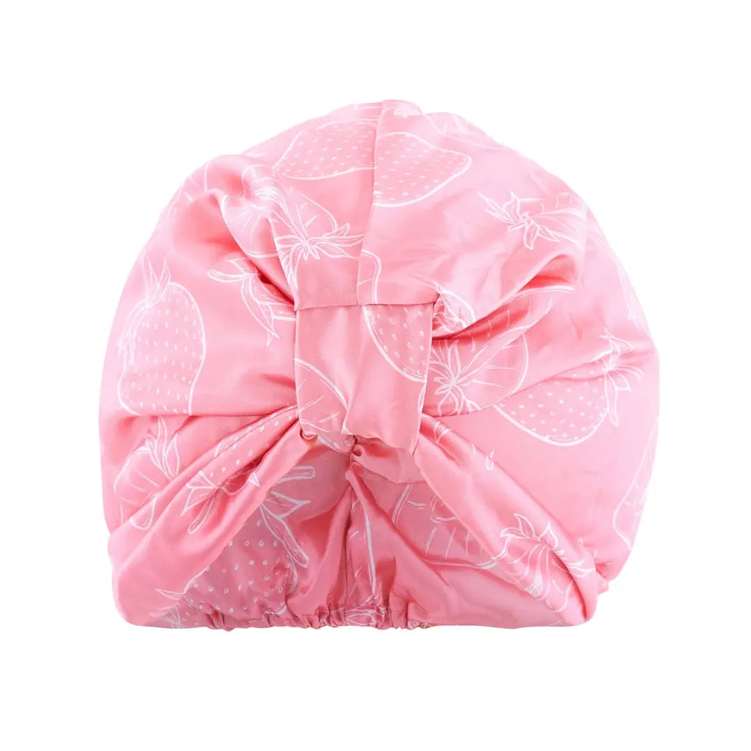 Strawberry Surprise Satin Sleep Turban SMUG