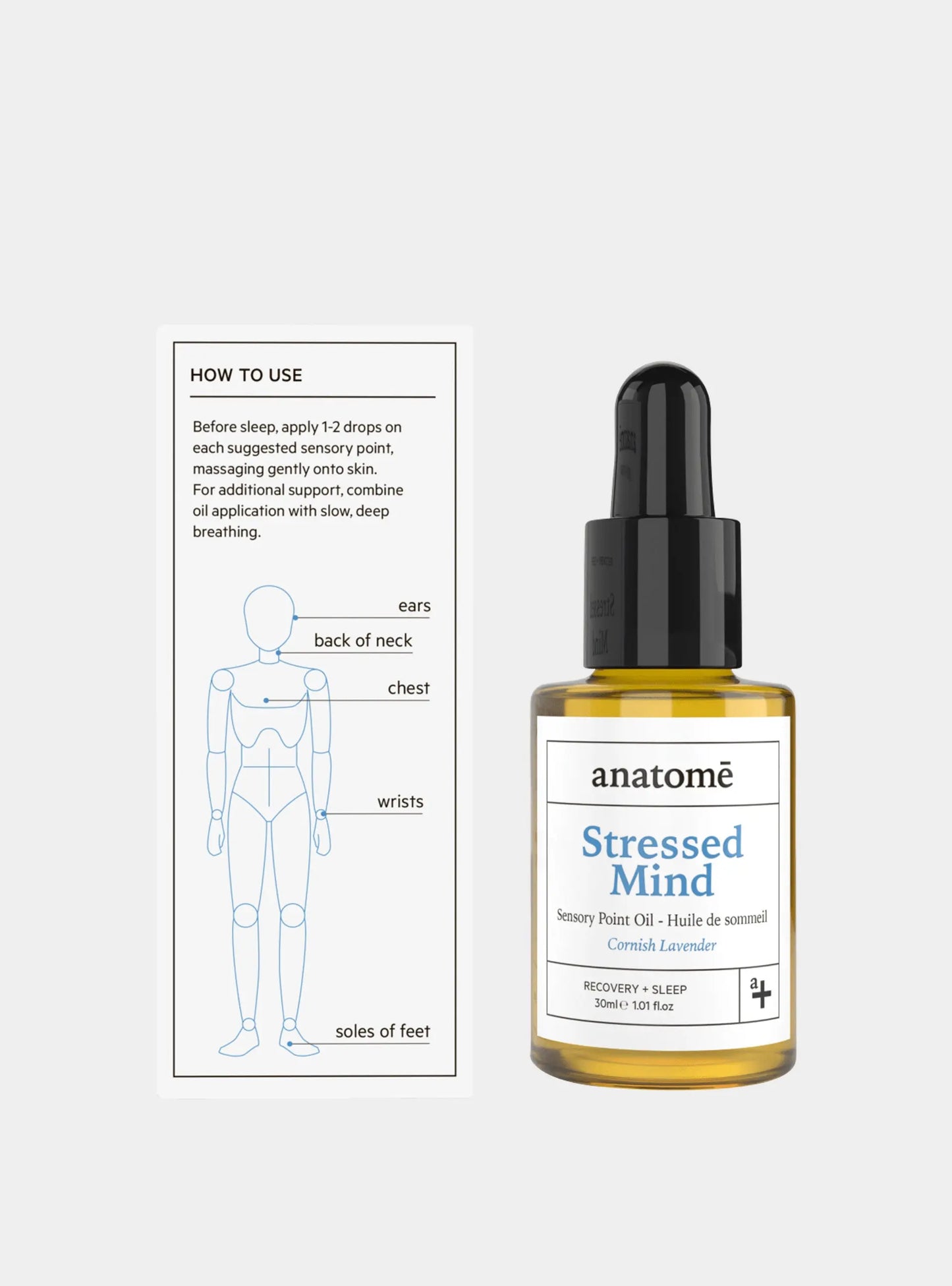Stressed Mind Sleep Oil | Lavender Complex anatomē