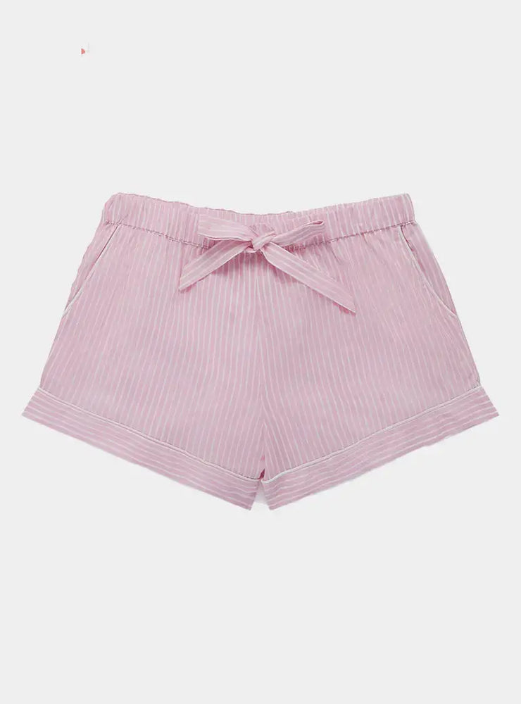 Stripe Women's Organic Cotton Pyjama Shorts Myza