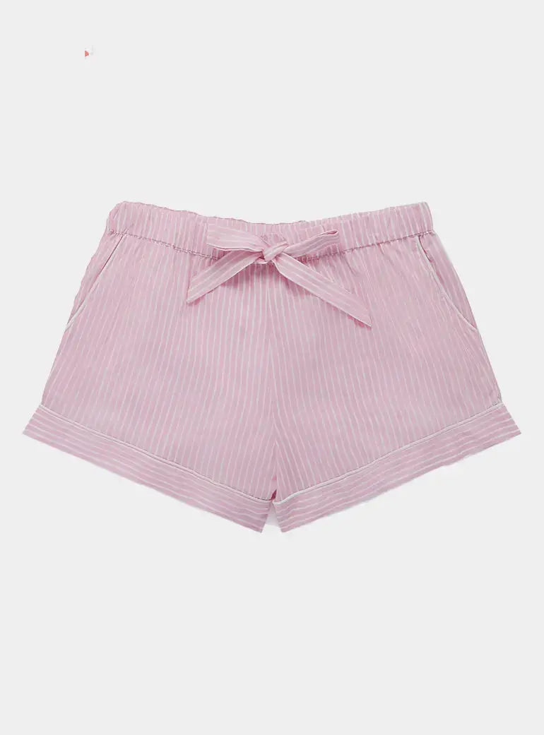 Stripe Women's Organic Cotton Pyjama Shorts Myza