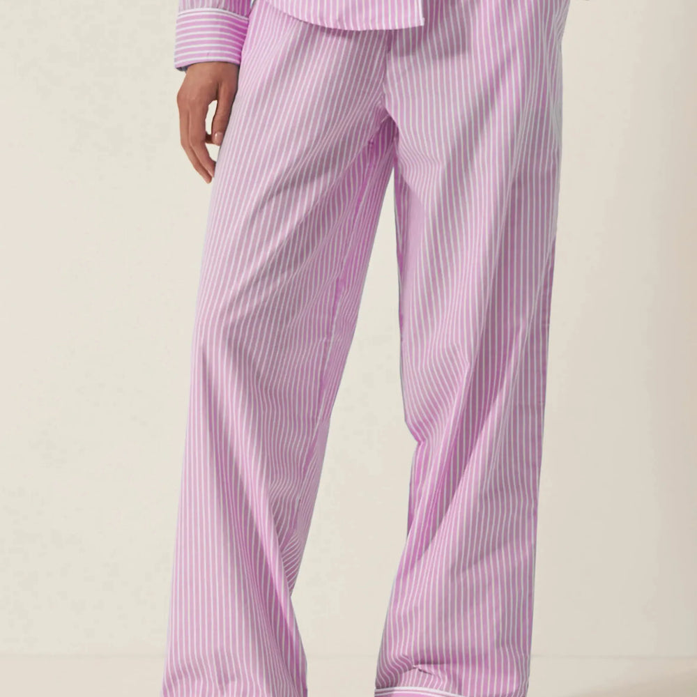 Stripe Women's Organic Cotton Pyjama Trouser Myza