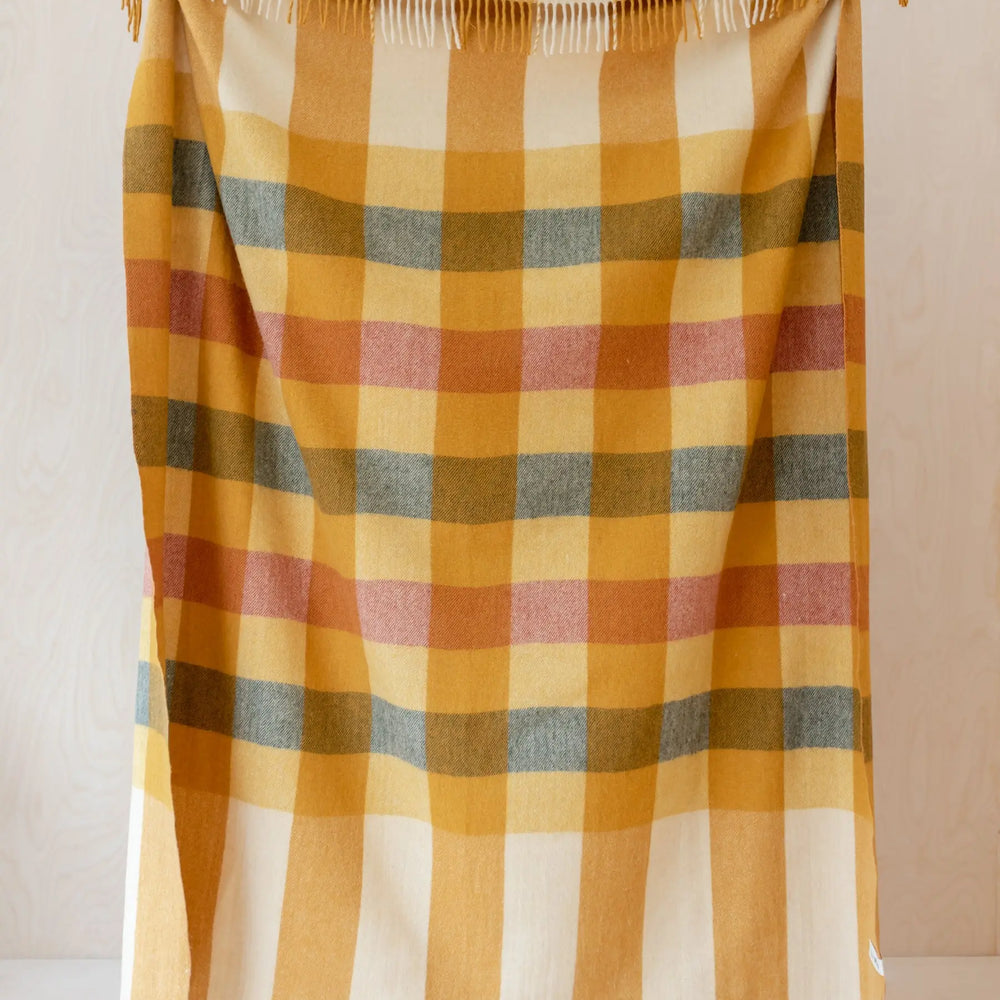 Stripe Wool Blanket TartanBlanketCo