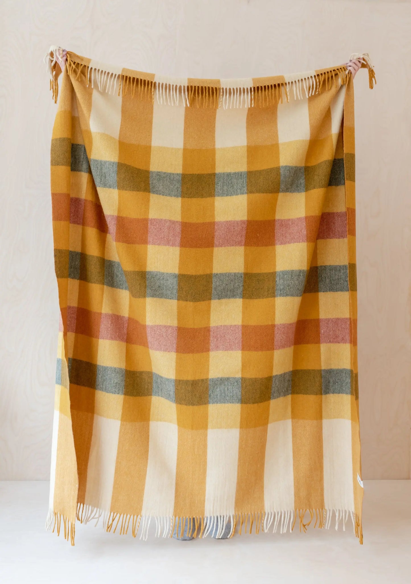 Stripe Wool Blanket TartanBlanketCo