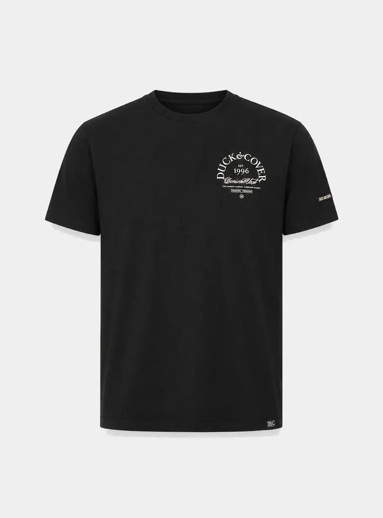 Sudbury T-Shirt Black Duck and Cover