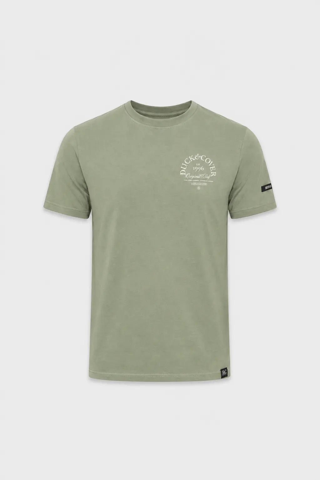 Sudbury T-Shirt Olive Duck and Cover