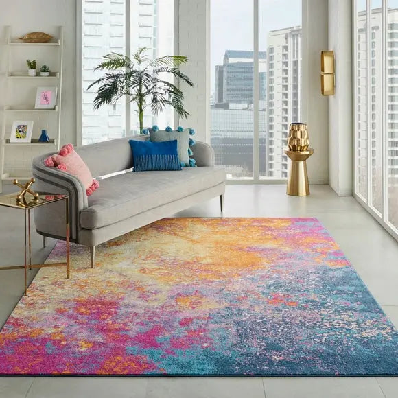 Sunburst Passion Rug Dunelm