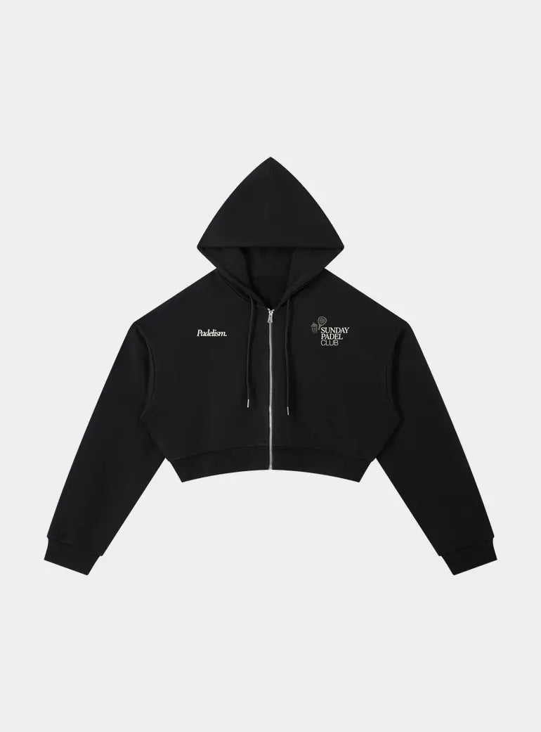 Sunday Padel Club Cropped Hoodie Padelism