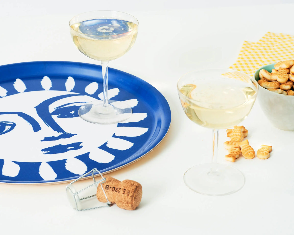 Sunne Cocktail Tray | Azure Stoff Studios