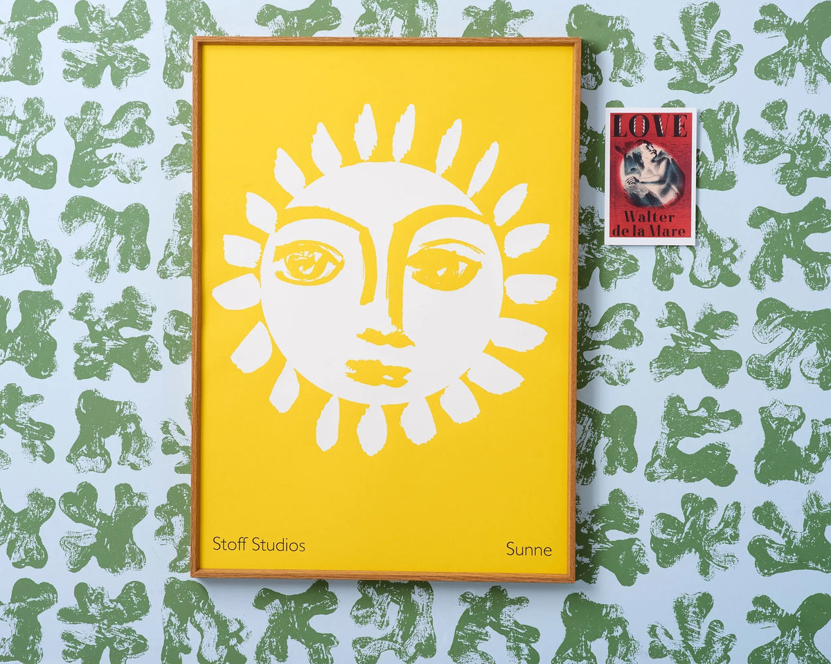Sunne Print | Clear Yellow Stoff Studios