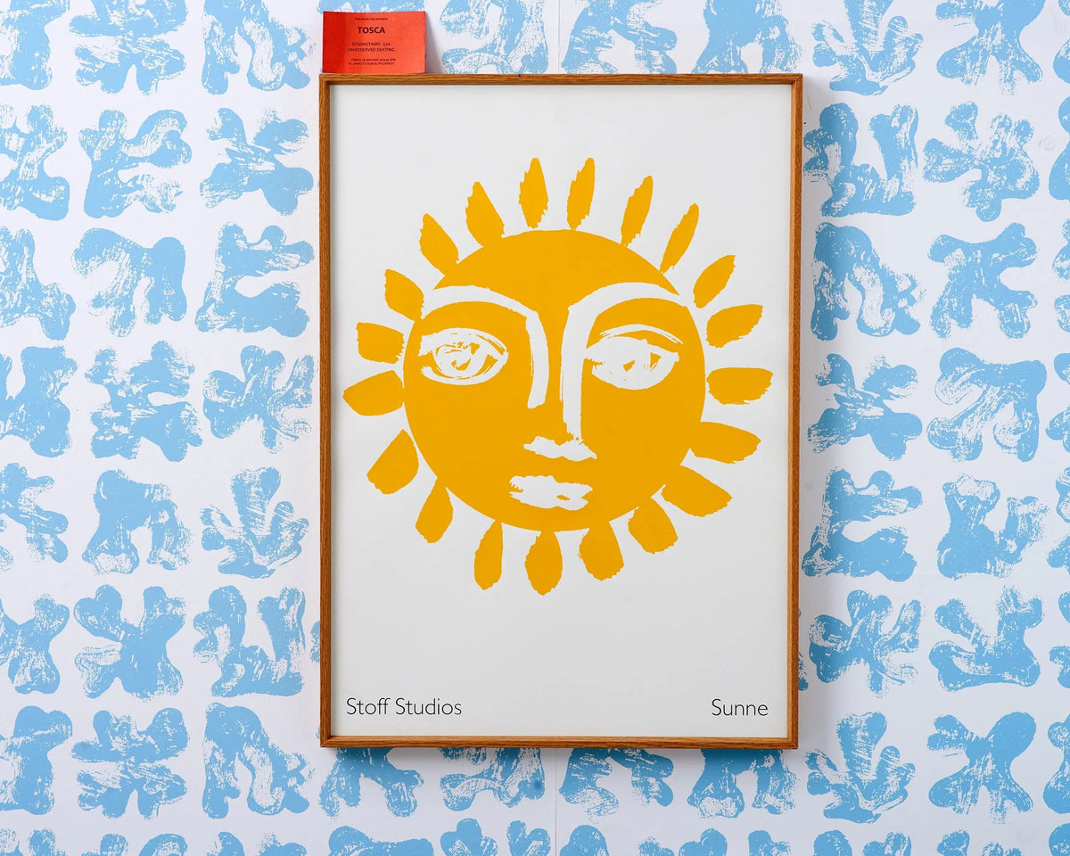 Sunne Print | Lemon Cream Stoff Studios